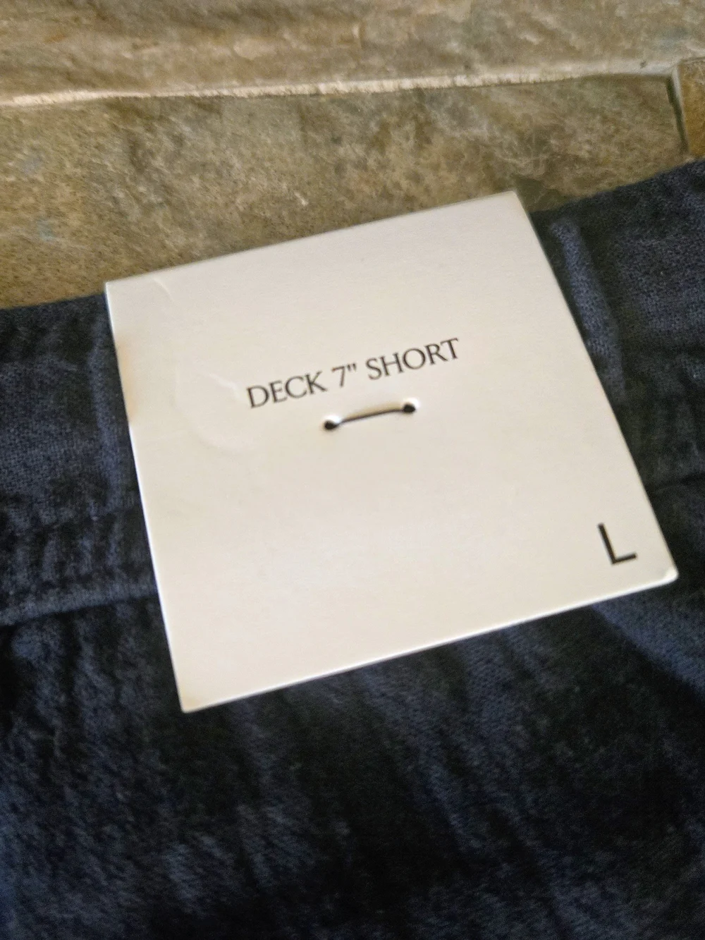 NWT Banana Republic Men's Matching Set Navy Blue Shirt & Shorts Size L